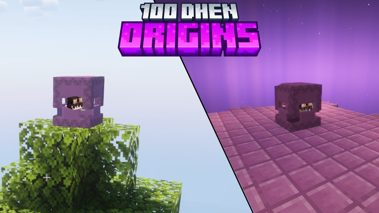 100 дней ХАРДКОРА за КРЕПКОЕ СУЩЕСТВО с модом ORIGINS