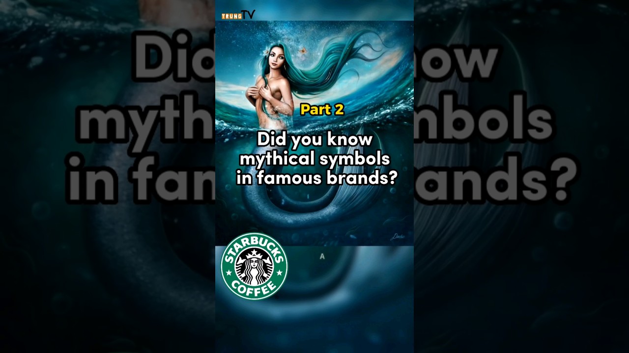 P2. Did you know mythical symbols in famous brands? 🤔🤔 Top mythical creatures around the world.