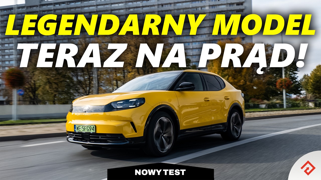 Ford Capri EV &ndash; od V6 do baterii. Jak jeździ nowa elektryczna legenda? TEST PL 2025 | Autocentrum.pl