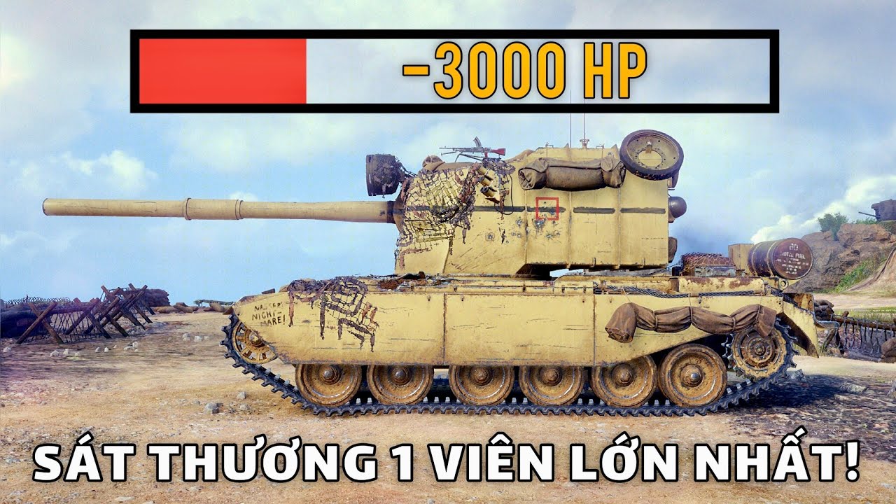 Pháo chống tăng gây ra 3000 sát thương với 1 phát đạn? | World of Tanks