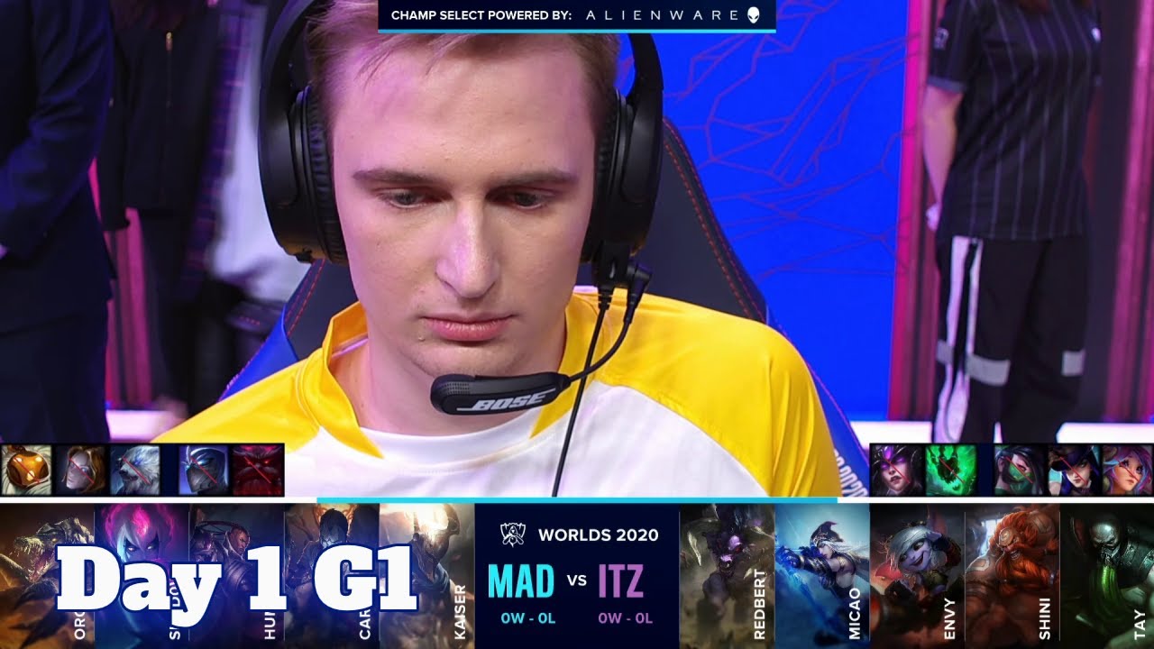 MAD vs ITZ | Day 1 Play-Ins S10 LoL Worlds 2020 | Mad Lions vs INTZ full game