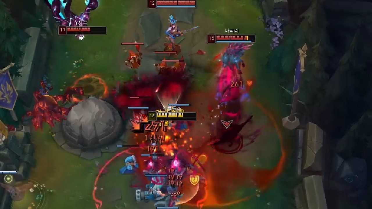 1대 1 보다 1대 다수가 쎈 챔피언