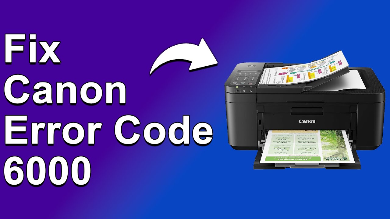 How To Fix The Canon Error Code 6000 - Meaning, Causes, & Solutions (Reliable Approach!)