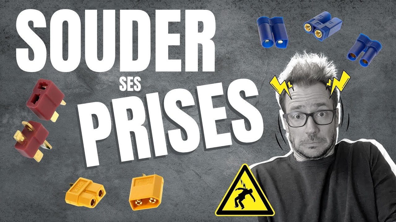 Souder ses prises RC | Tuto