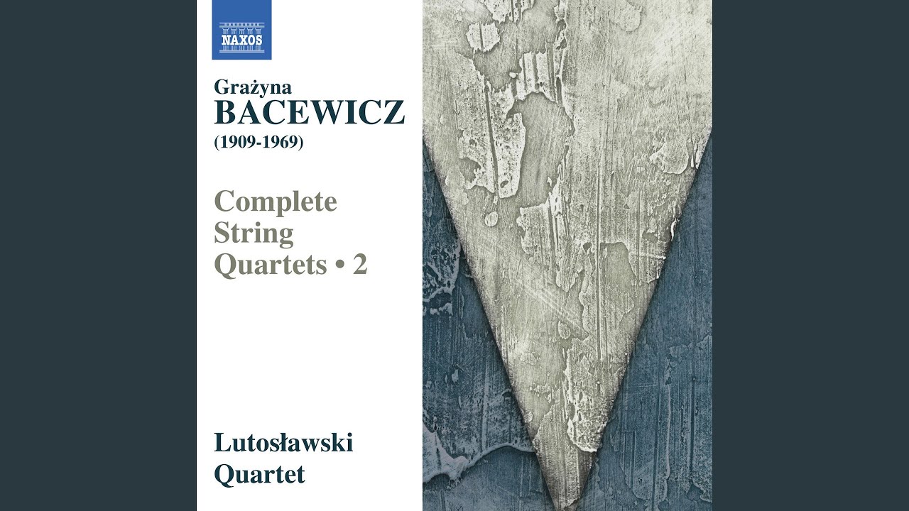 String Quartet No. 4: I. Andante - Allegro moderato