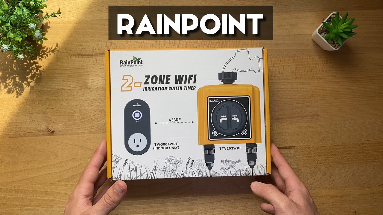 JE TESTE UN PROGRAMMATEUR D'ARROSAGE CONNECTE A 2 SORTIES DE CHEZ RAINPOINT ! ✔️ [FR]