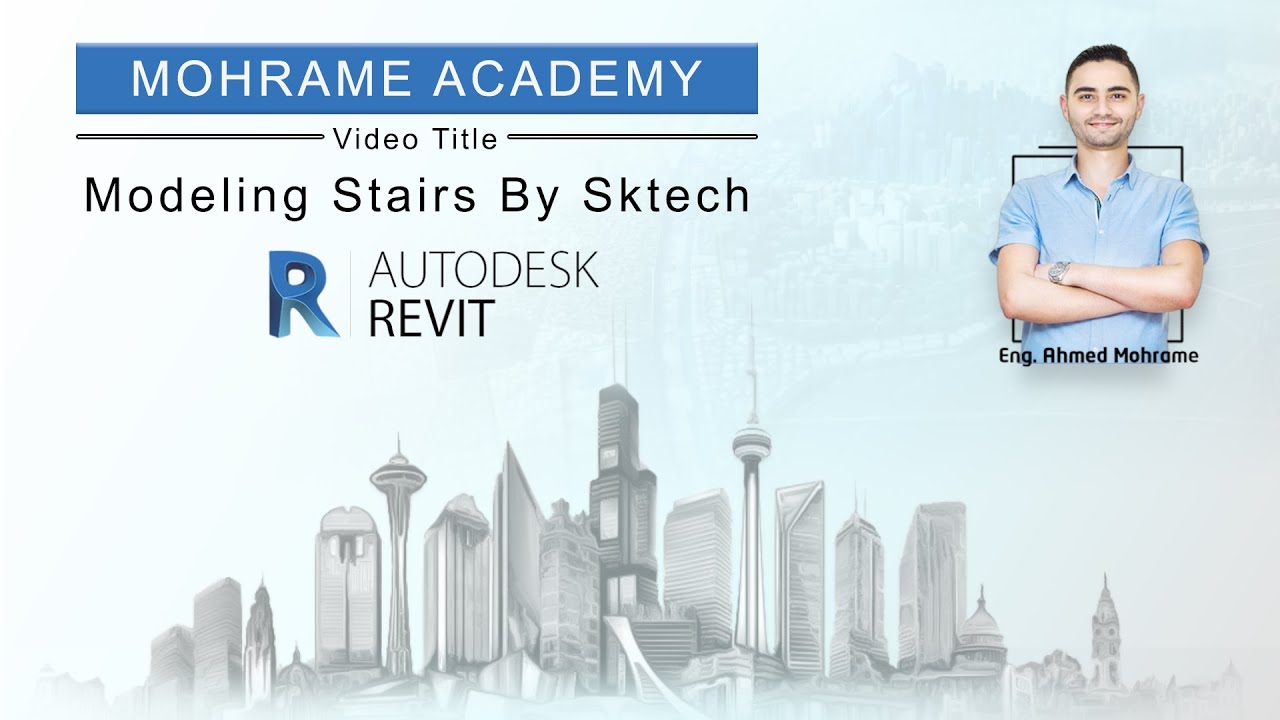 Revit Tips | Modeling stairs by sketch in Revit |  حلول مشاكل السلالم و رسمها بالاسكتش في الريفيت