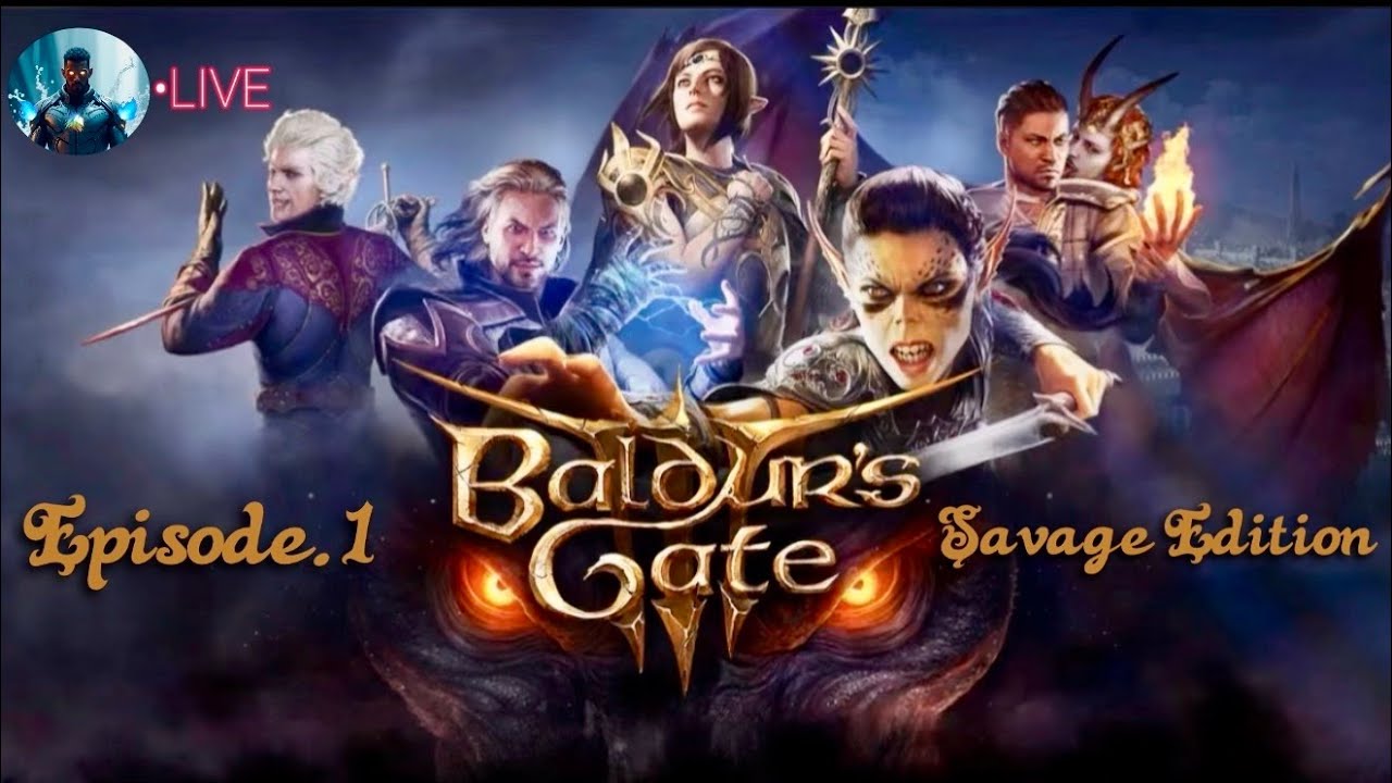 Baldur's Gate 3 Episode 1 Savage Edition Noble Live