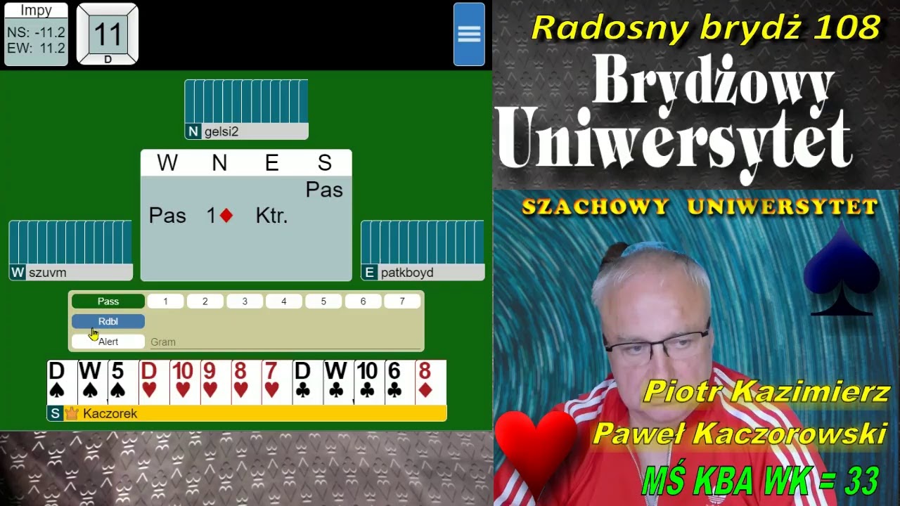 Radosny Brydż RB.108.