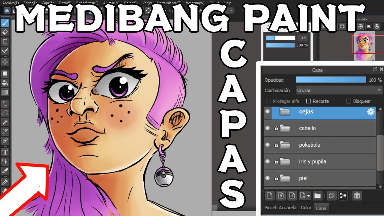 Como funcionan las capas en medibang paint (RESUBIDO)