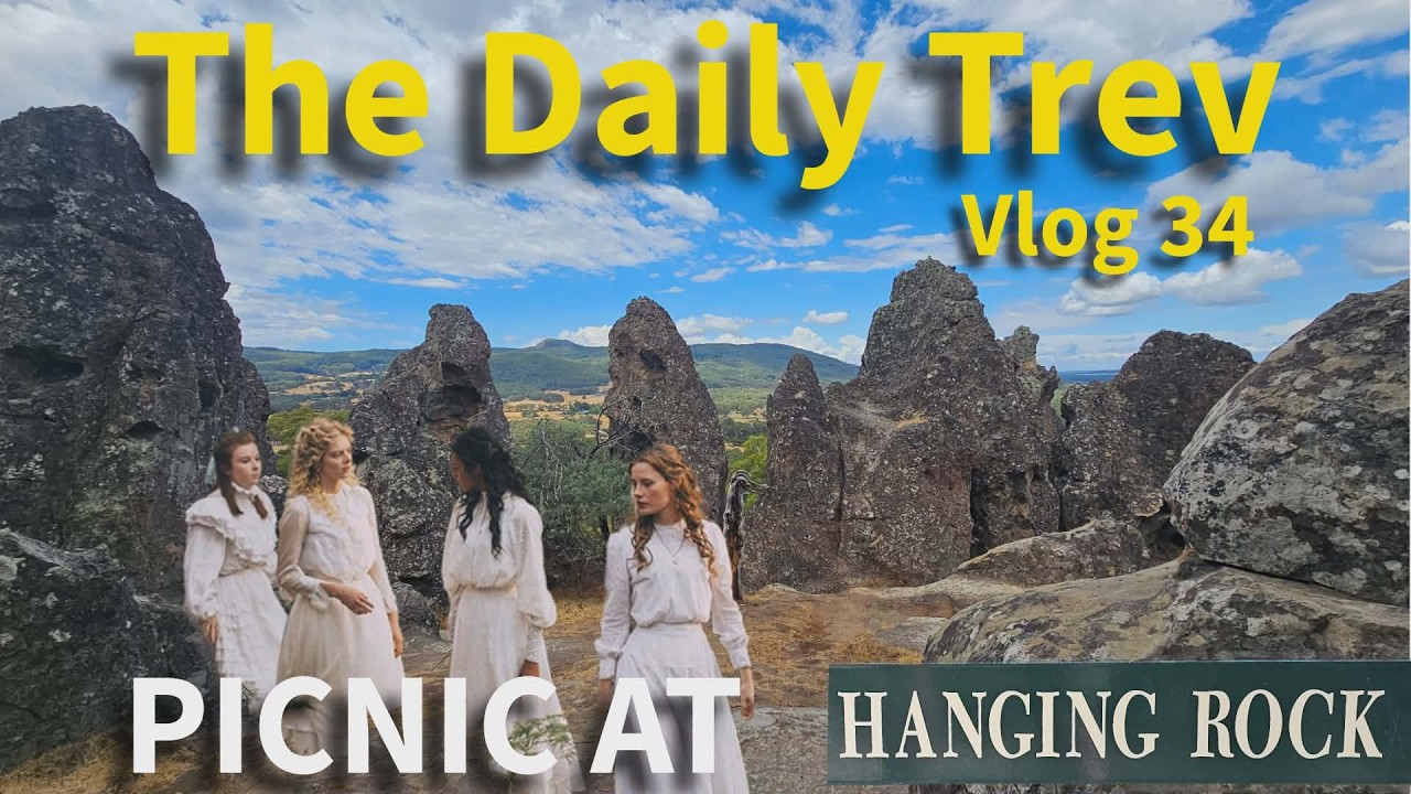 Picnic at Hanging Rock, Peter Weirs 1975 Movie, the mystery of Hanging Rock in Victoria. Vlog 34