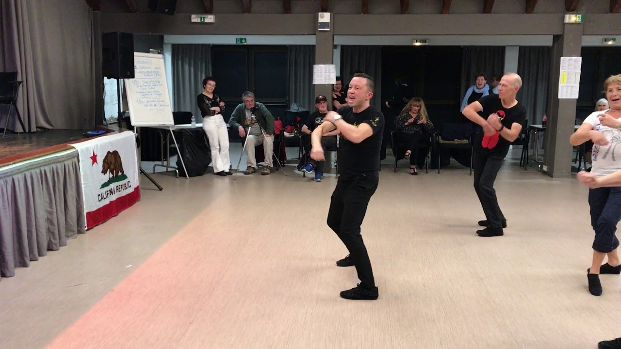 KISS & TELL - LINE DANCE ( danse avec ROY VERDONK)
