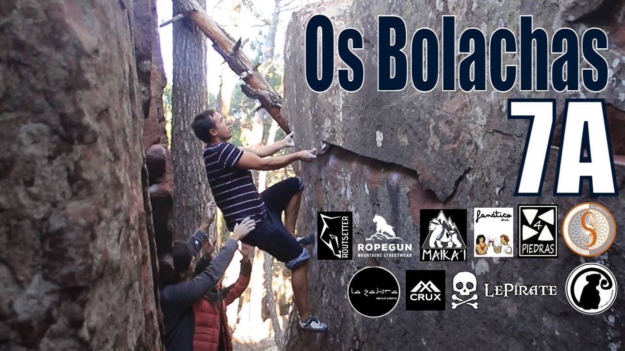 Os Bolachas 7A | Albarracín Boulder | Sector Arrastradero