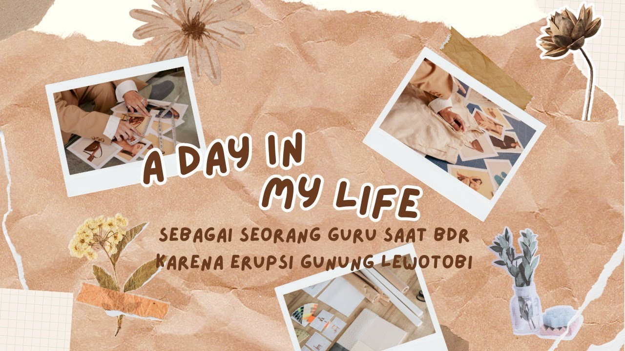 A Day in My Life saat BDR Erupsi Gunung Lewotobi🥰
