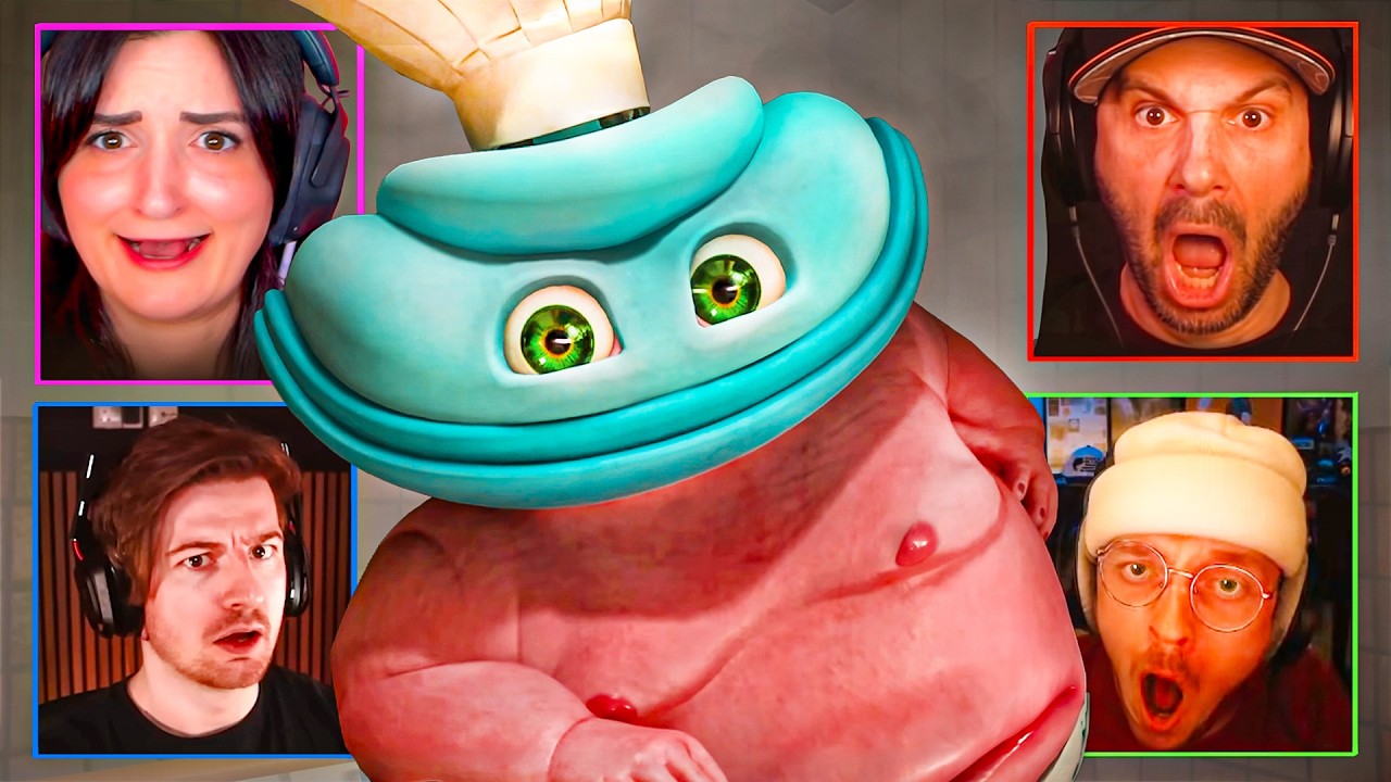 YouTubers Reaction on Dark Pals: The 1st Floor