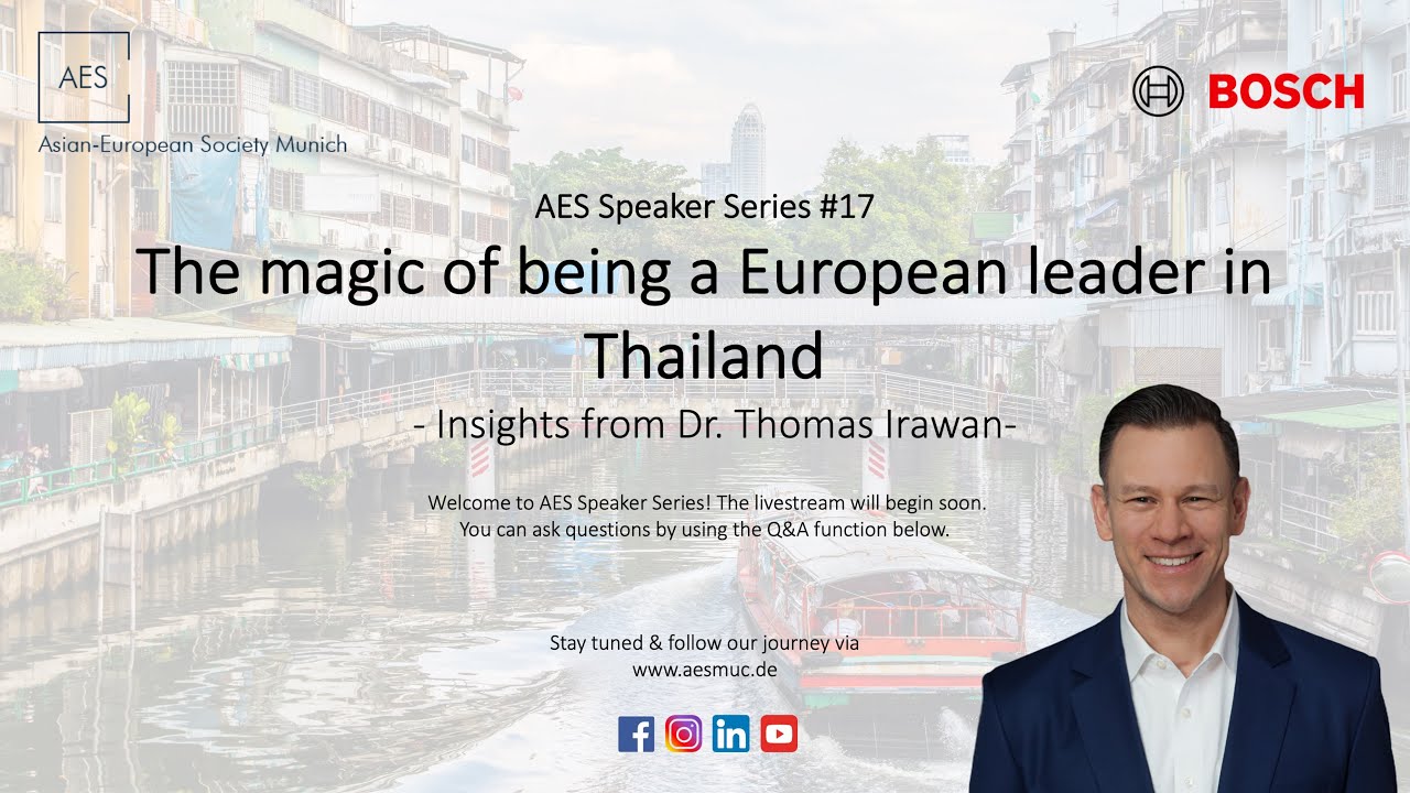 #17: The Magic of being a European Leader in Thailand | Dr. Thomas Irawan