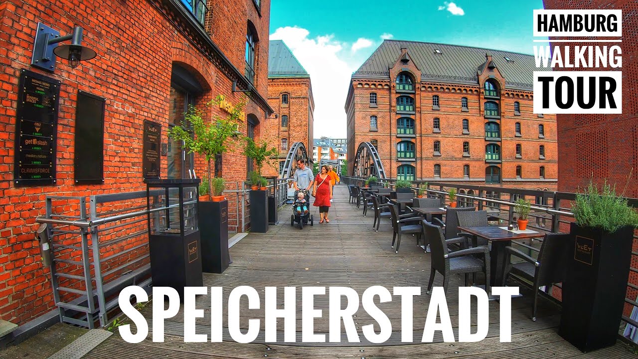 Speicherstadt 4K 60 - Hamburg - Walking Tour