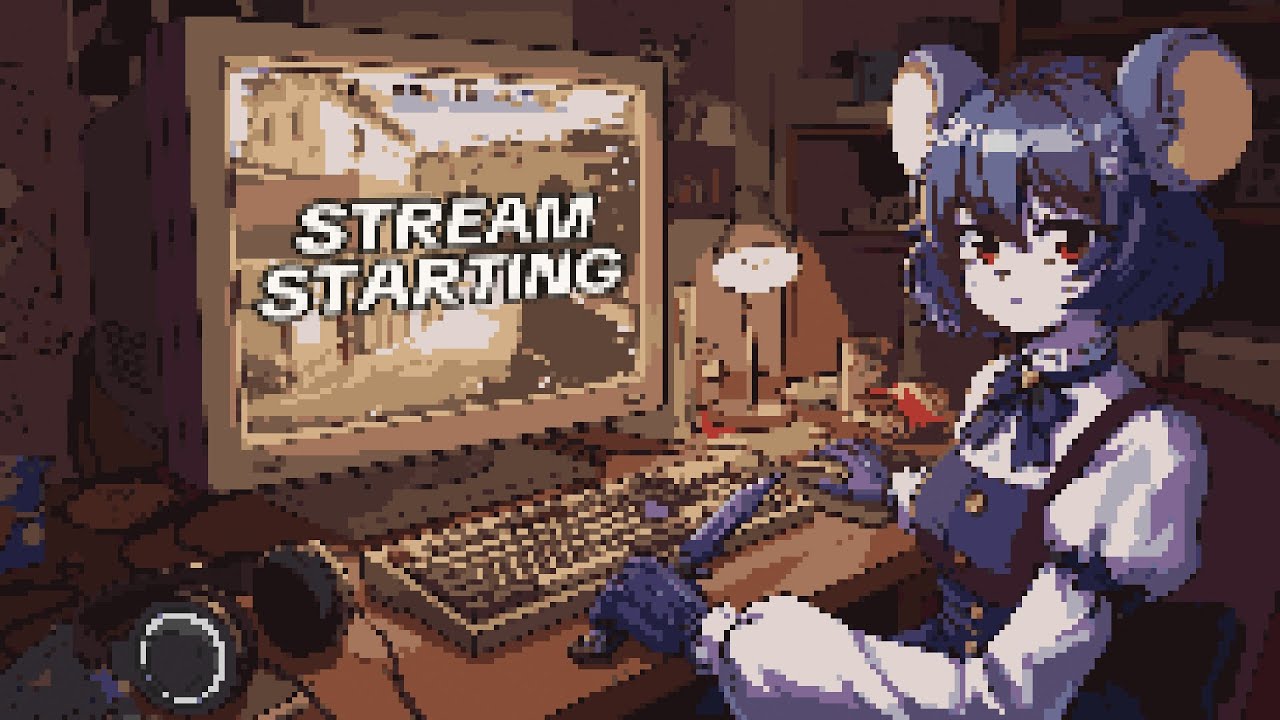 A rat plays videogames