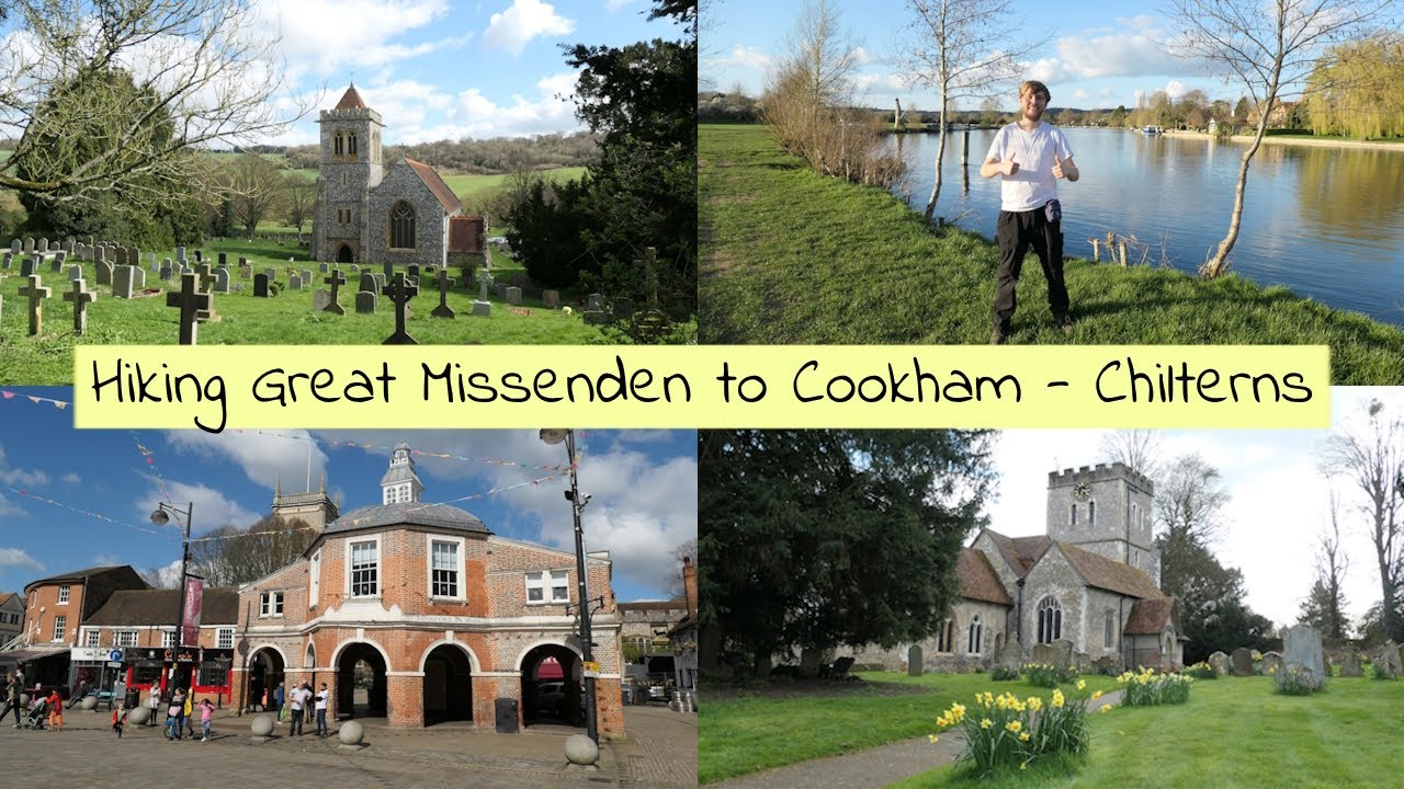 Hiking 18 miles from Great Missenden to Cookham | Chiltern Hills | River Thames [4k]