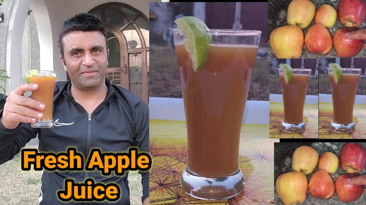 Pure Apple Juice Banaye Juicer Mixer Ke Bagair Hi Ghar Main Mazedar Aur Healthy