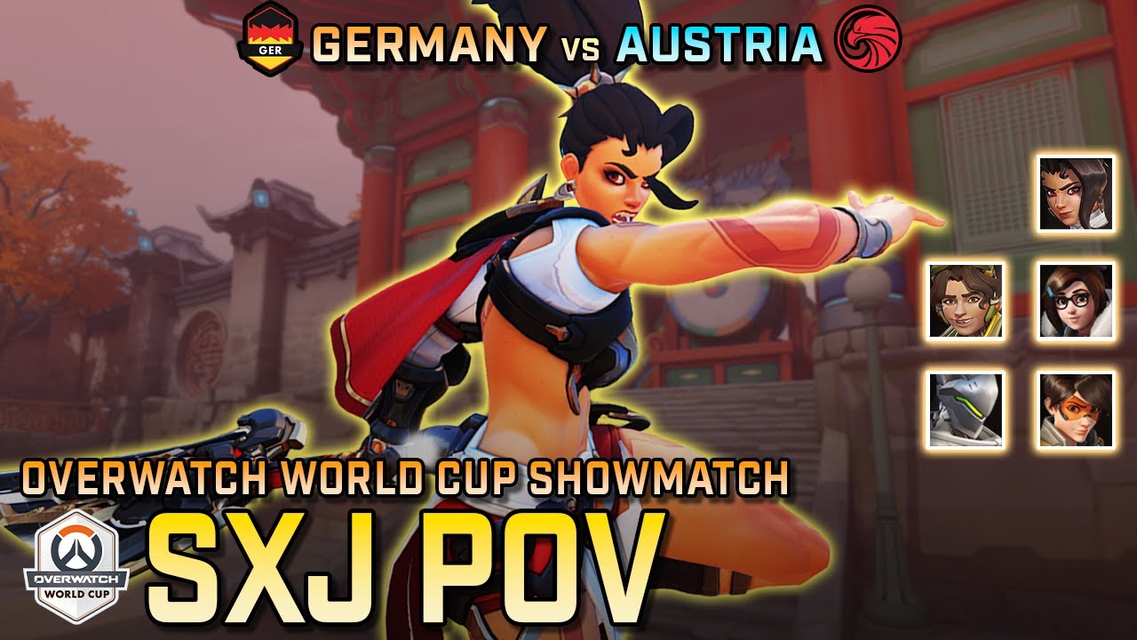 [ SXJ ] TOP-TIER Vendetta | Germany vs Austria | Overwatch World Cup Showmatch