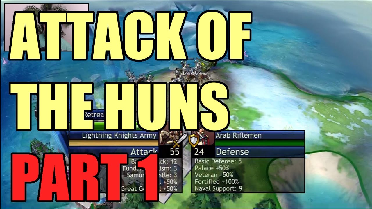 Civilization Revolution - Deity - Mongols vs Attack of the Huns - Part 1