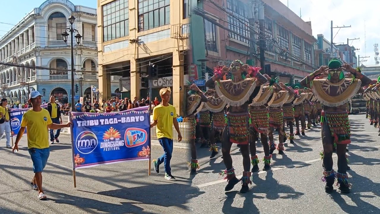 TRIBU TAGA BARYO STREET DANCING / DINAGYANG 2024 / ILOILO CITY PHILIPPINES