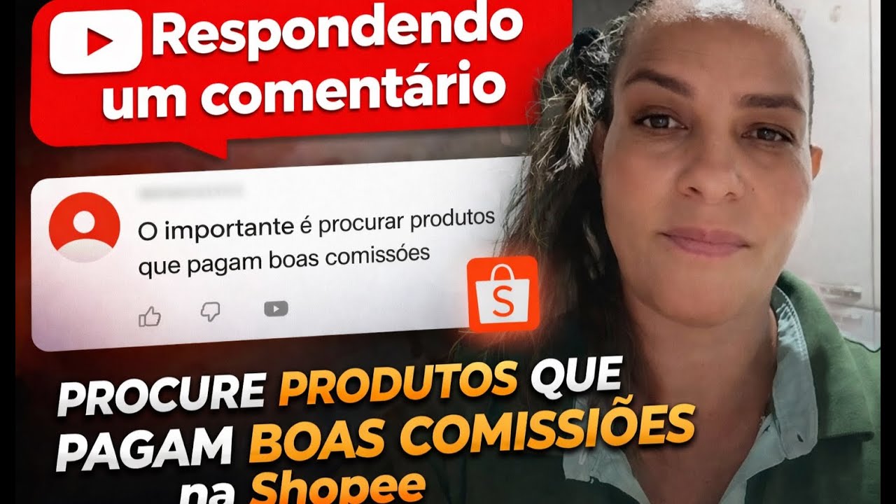 Respondi um comentário e revelei o SEGREDO das boas comissões na Shopee Vídeo.