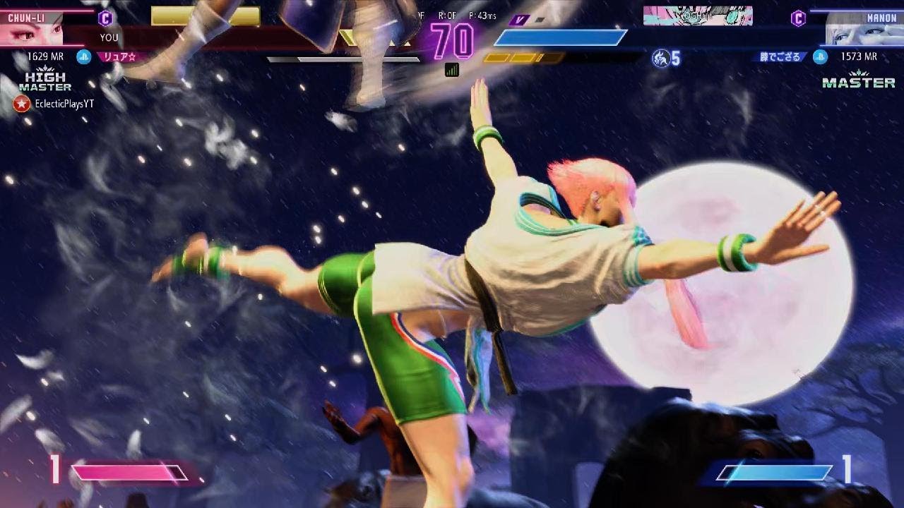 【スト6】春麗 VS マノン