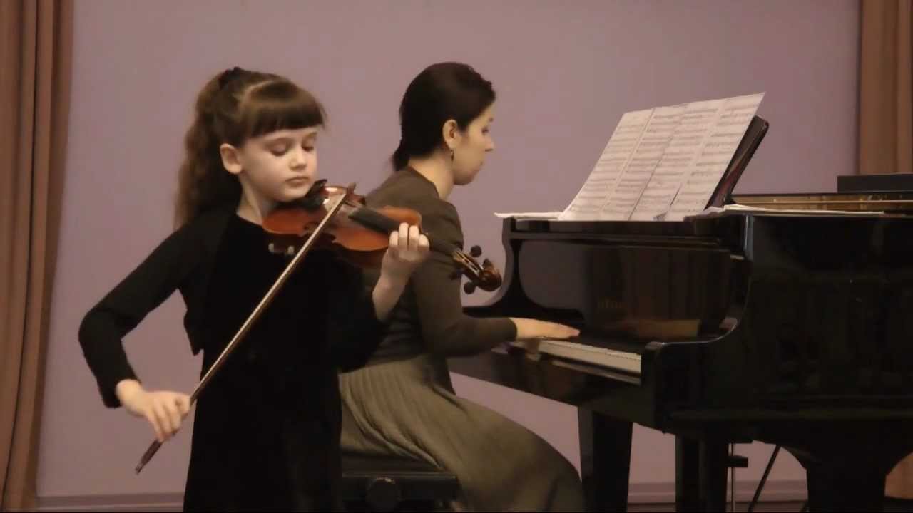 Eva Ter-Sarkisova - violin, age 8, Latvia