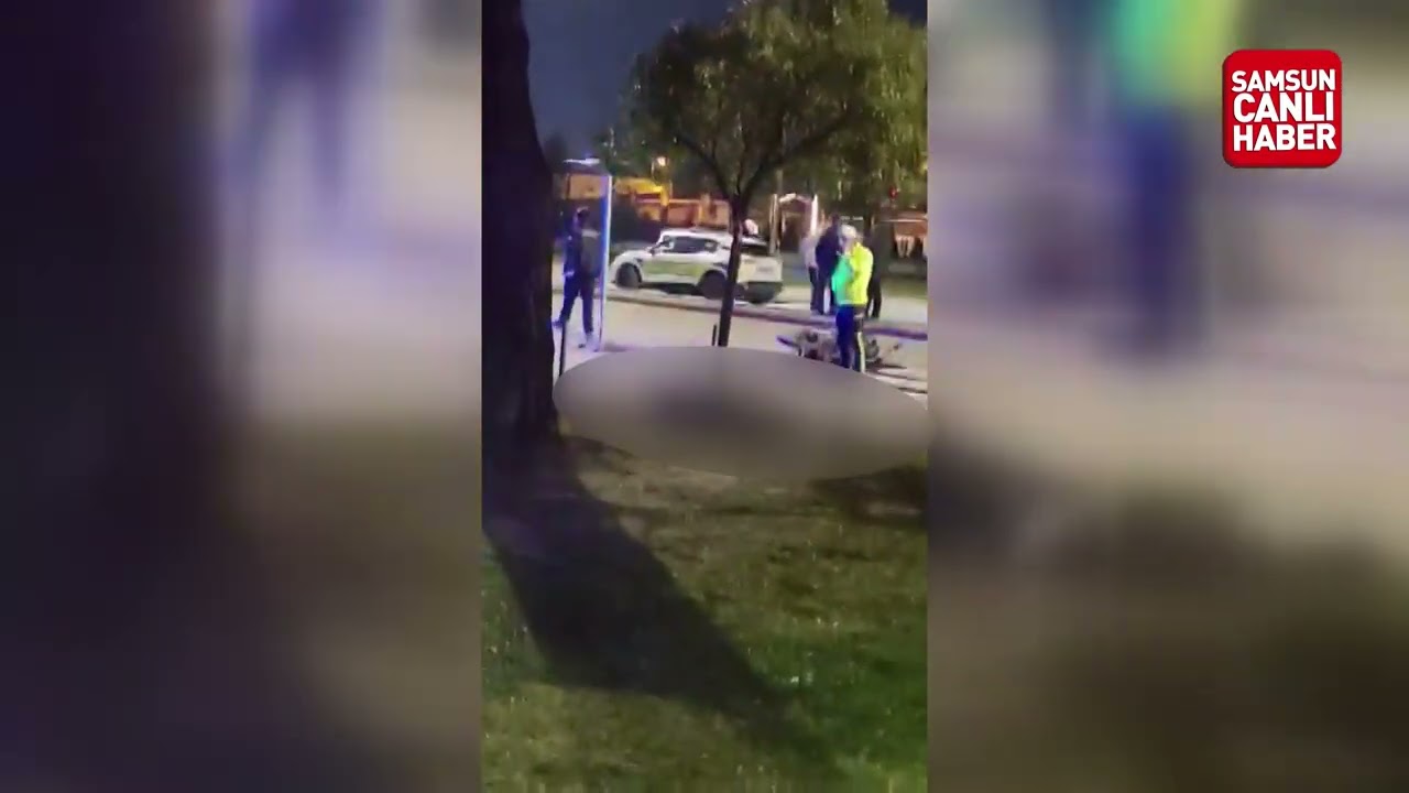 Samsun İlkadım&rsquo;da &Ouml;l*ml&uuml; Motosiklet Kazası!