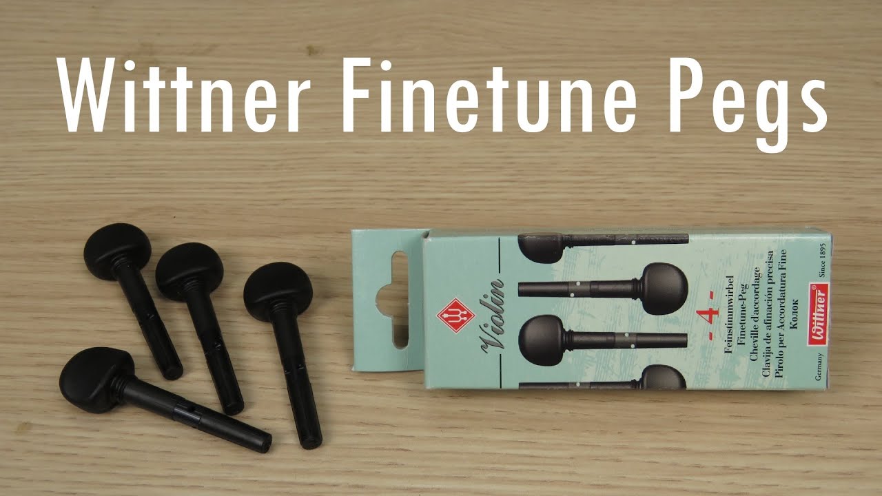Wittner Finetune Pegs — распаковка и установка