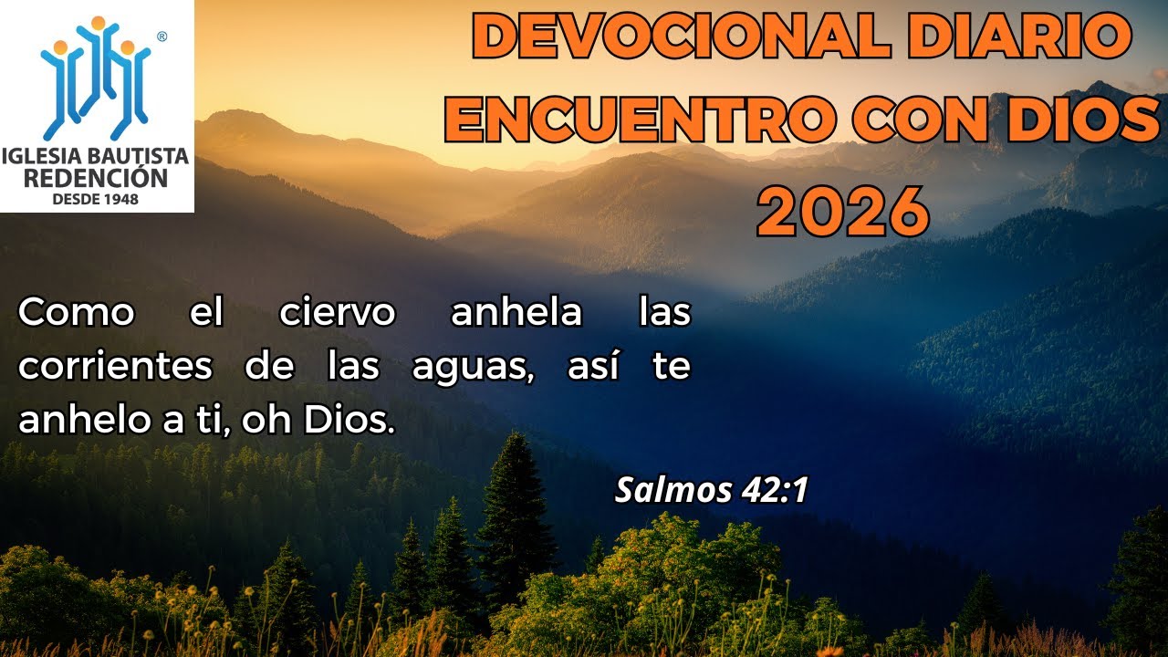 DEVOCIONAL DIARIO ENCUENTRO CON DIOS 2026: ENERO 26