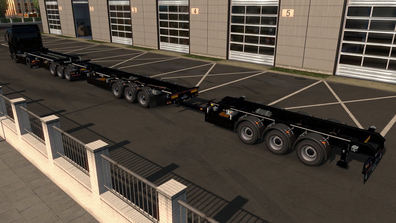 ETS2 - Save Editing - Triple Trailer (B + Semi + Tandem)