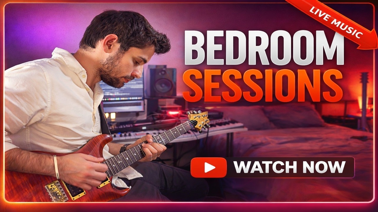 Slow Dancing in a Burning Room &ndash; 8 Minute Blues Guitar Jam | Bedroom Session #4