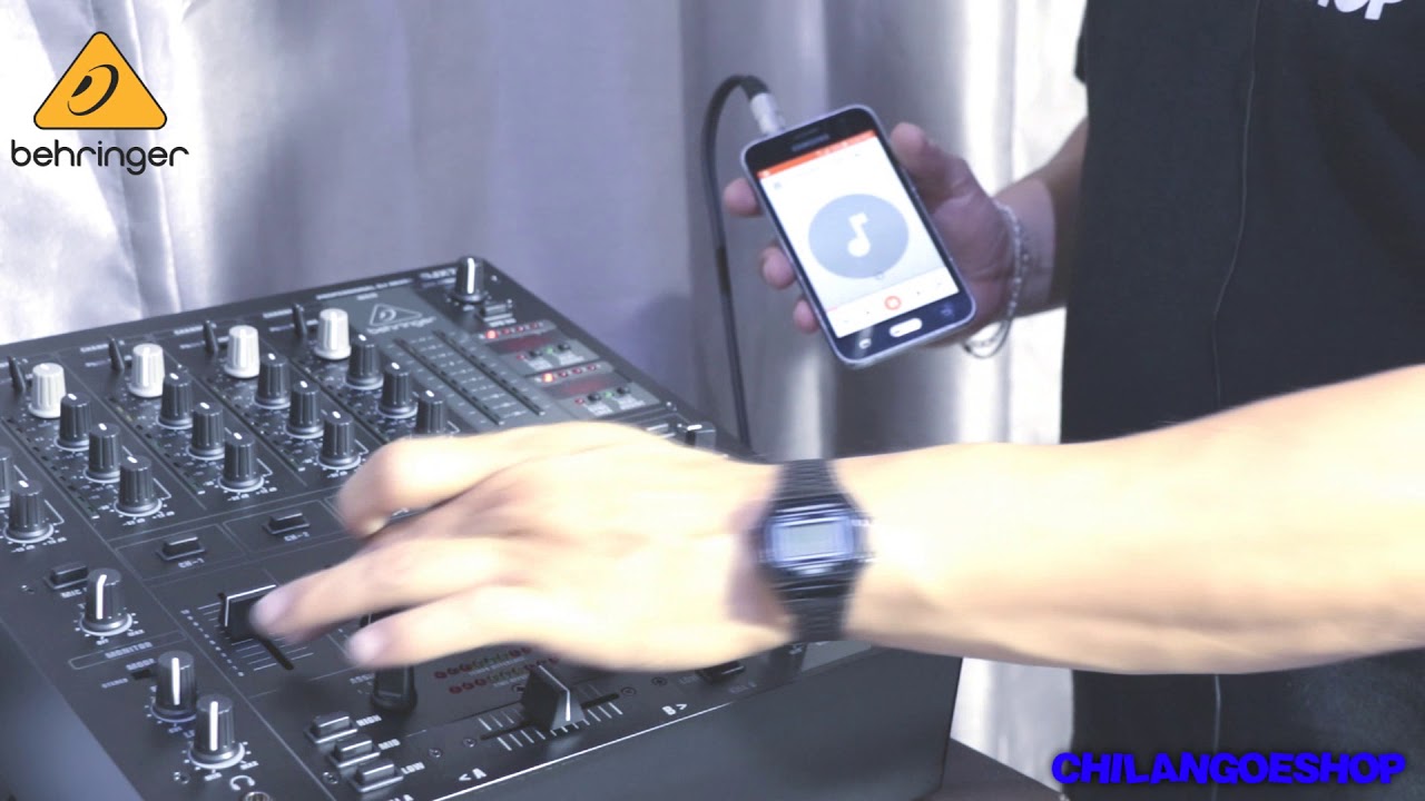 MEZCLADORA DJ BEHRINGER DJX750 CHILANGOESHOP