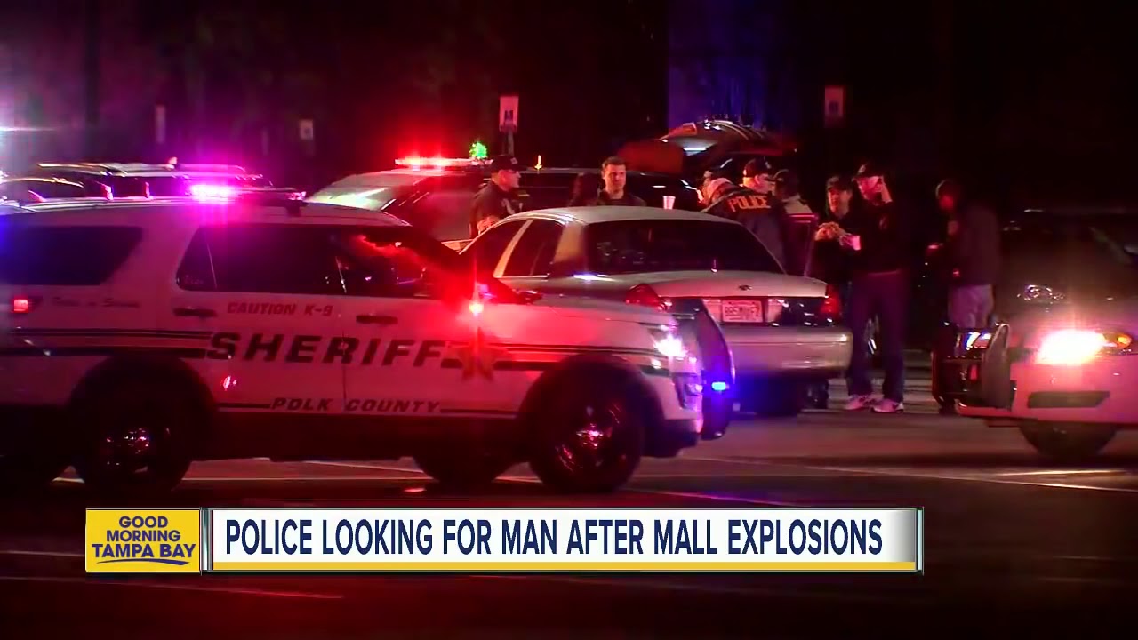 Two improvised explosive devices go off at Eagle Ridge Mall in Lake Wales