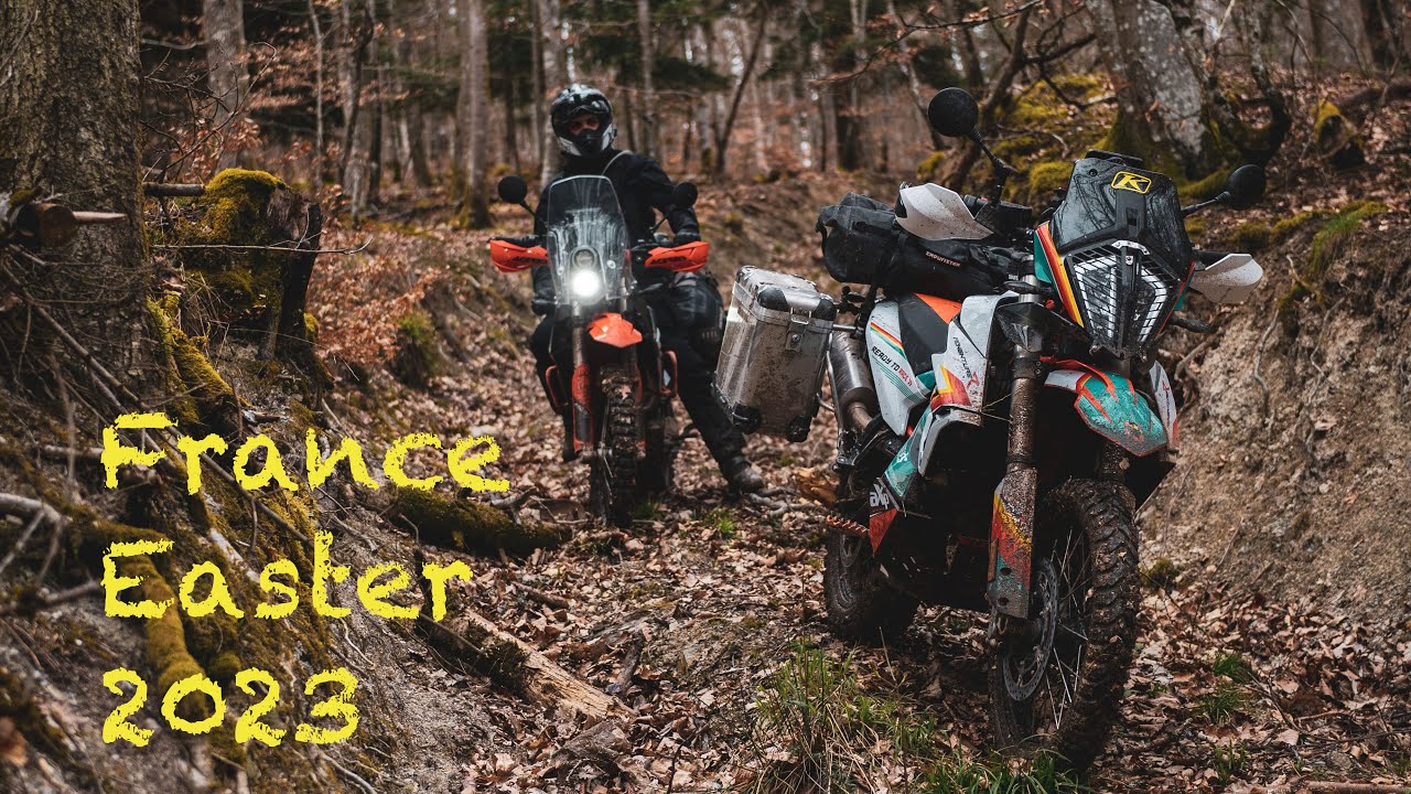 KTM 890 Adventure R in Frankreich. Mitas e07+ am Limit!