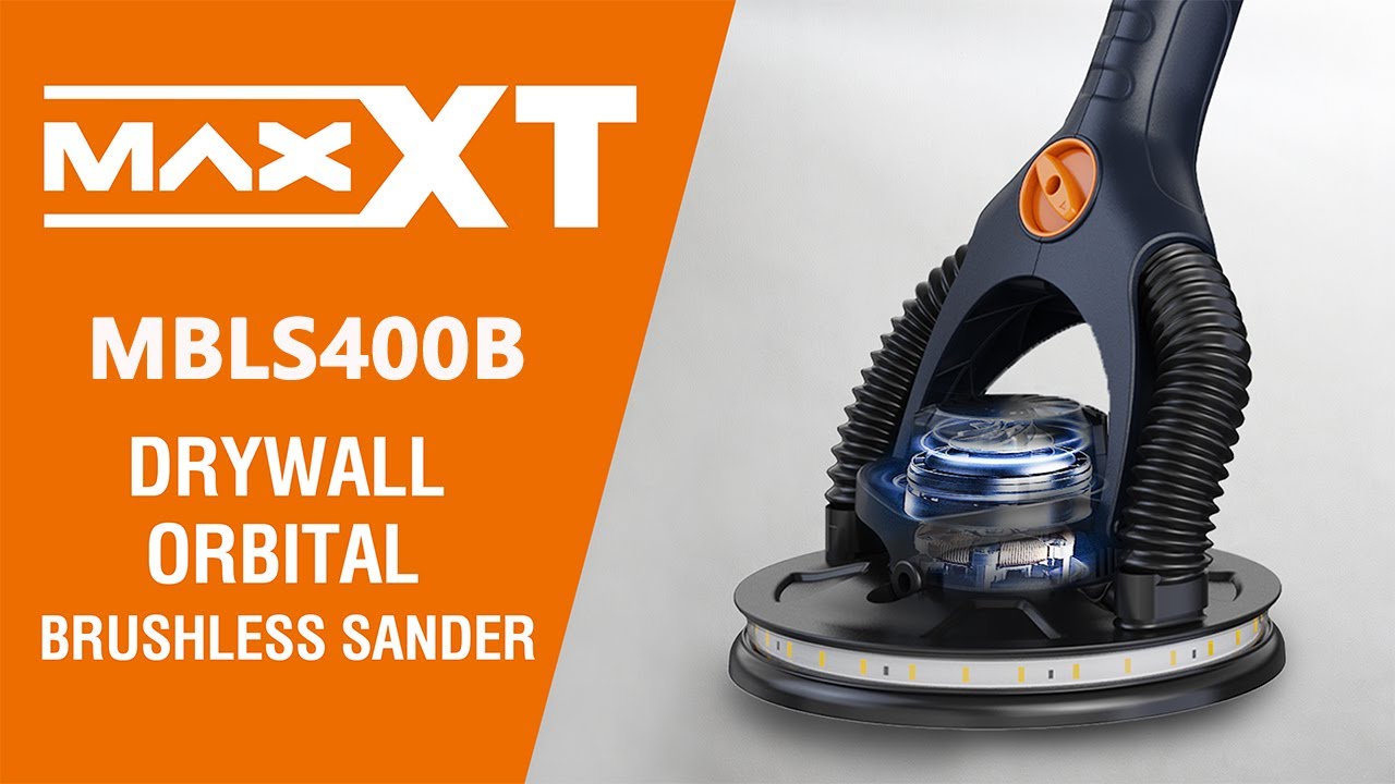 [Upgraded suction power! Suitable for ceiling mounting] Drywall Sander MBLS400B