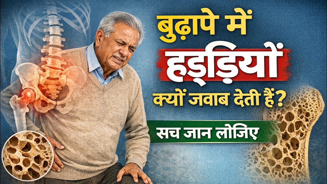 बुढ़ापे में हड्डियाँ क्यों जवाब देने लगती हैं? 90% लोग नहीं जानते असली वजह 😱 ||