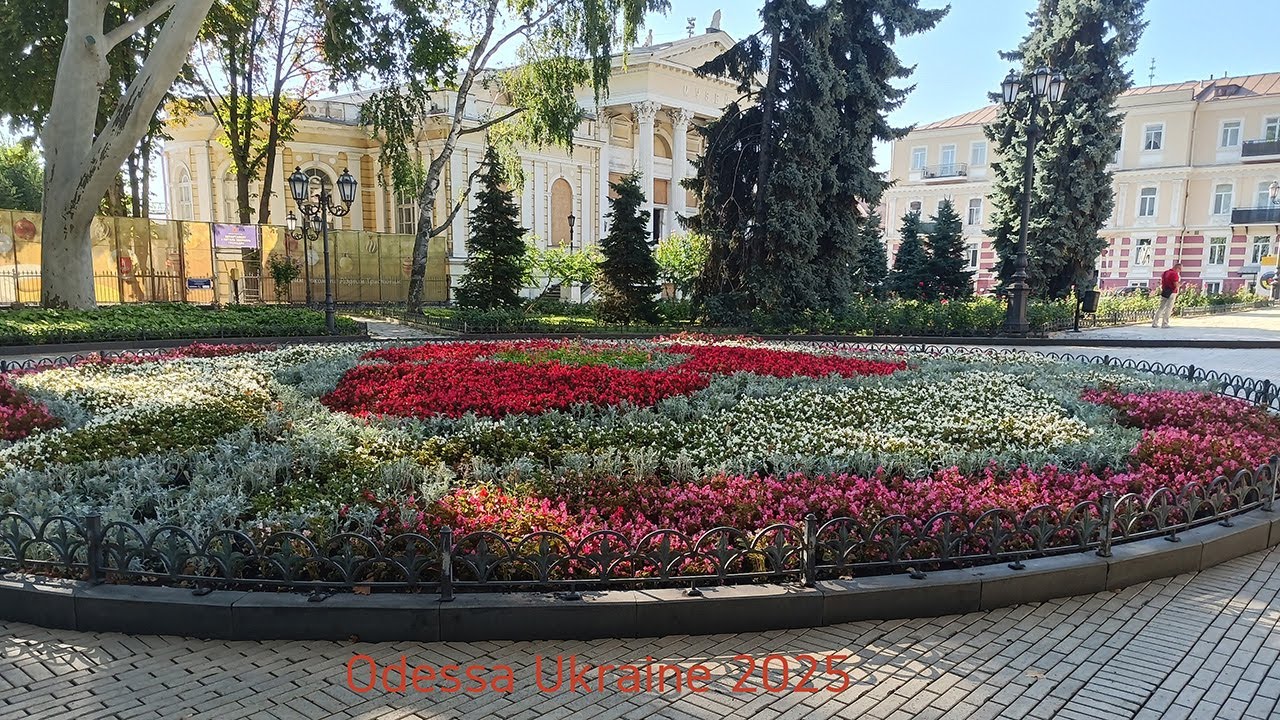 Одесса, Украина. Текущая военная реальность в 2025 году по сравнению с 2019 годом.