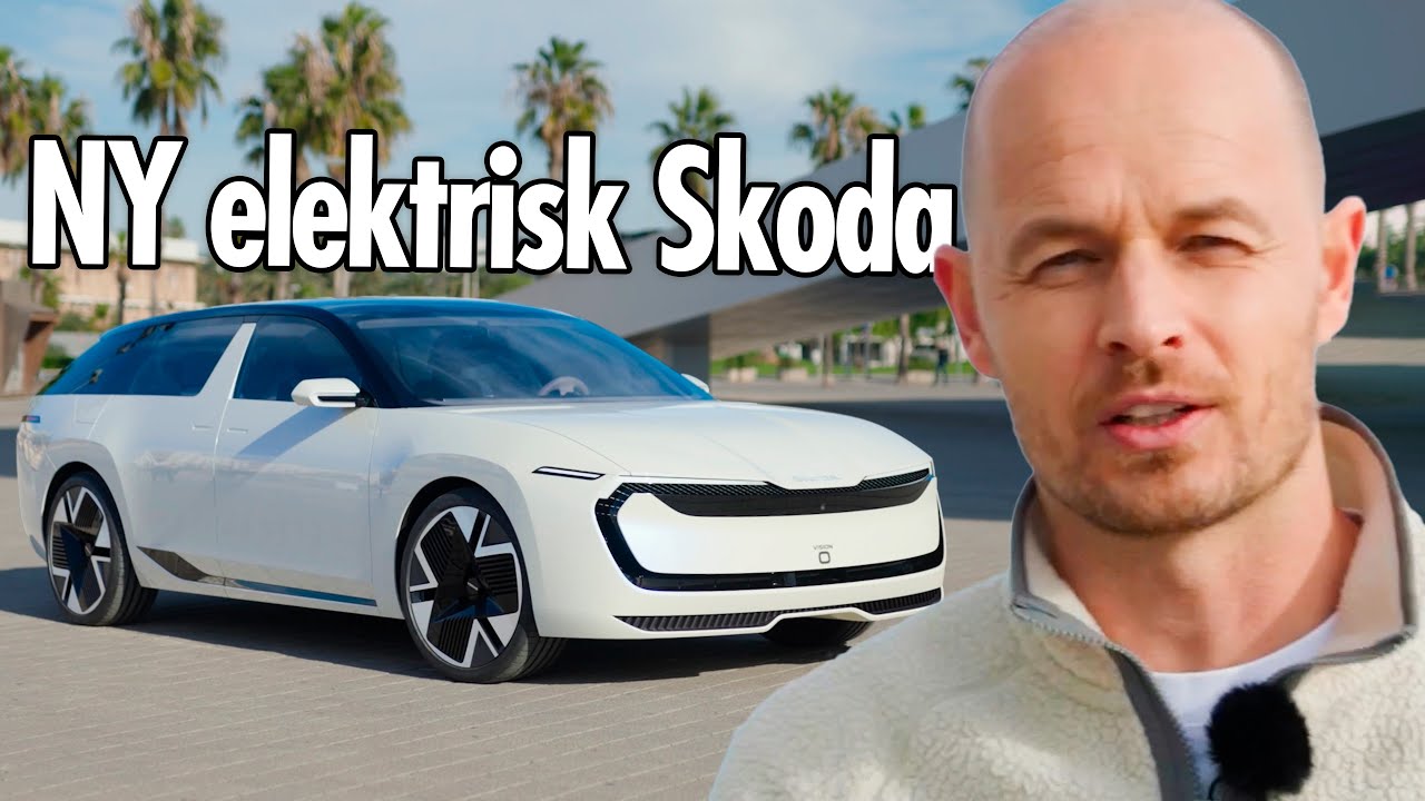 Endelig en ELEKTRISK Skoda Octavia - vi kører prototypen Skoda Vision O (2025)