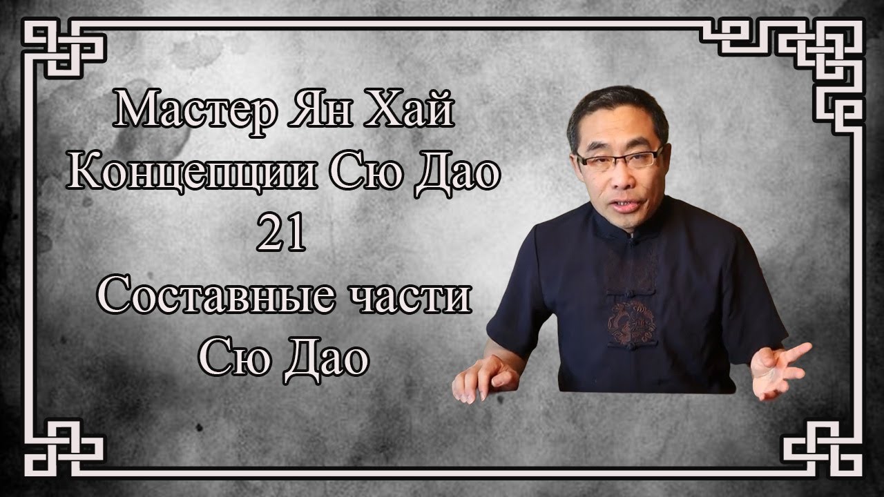 Мастер Ян Хай.  Концепции Сю Дао 21.   Введение в Сю Дао, составные блоки Сю Дао
