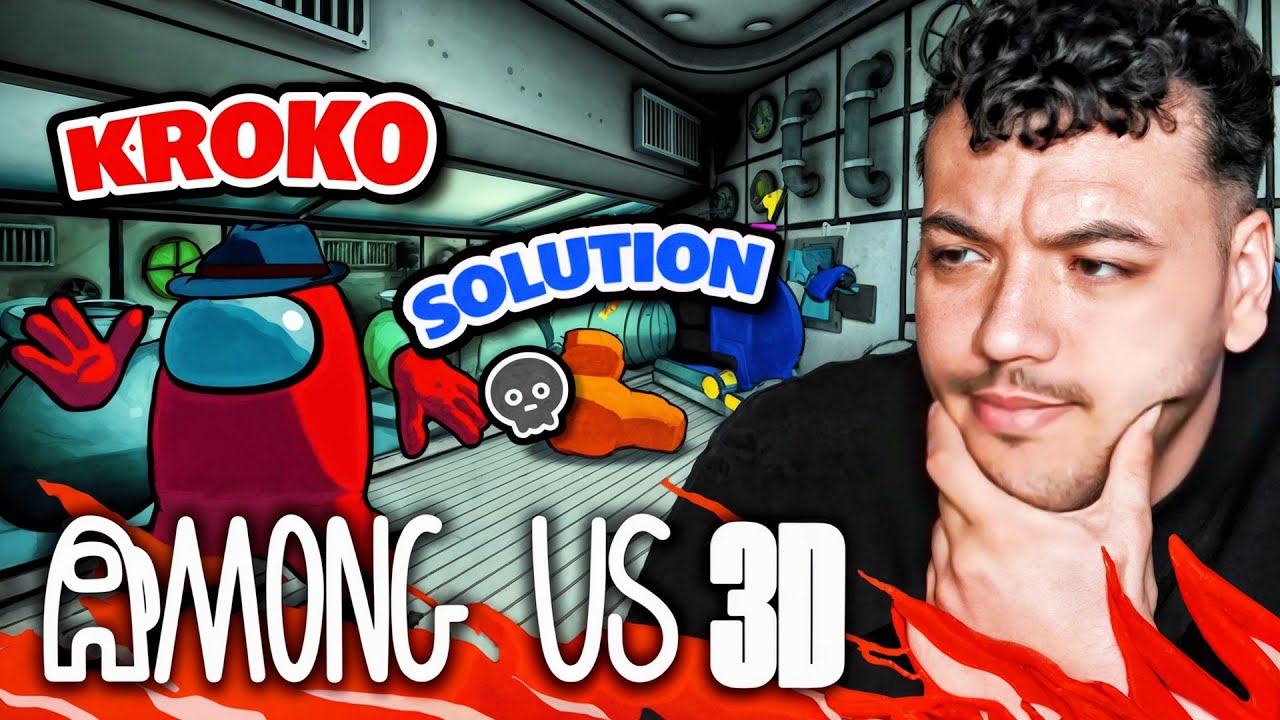 3D Among Us hat mich KOMPLETT zerstört 😂| Among Us mit @SolutionPlayz & @Krokojones