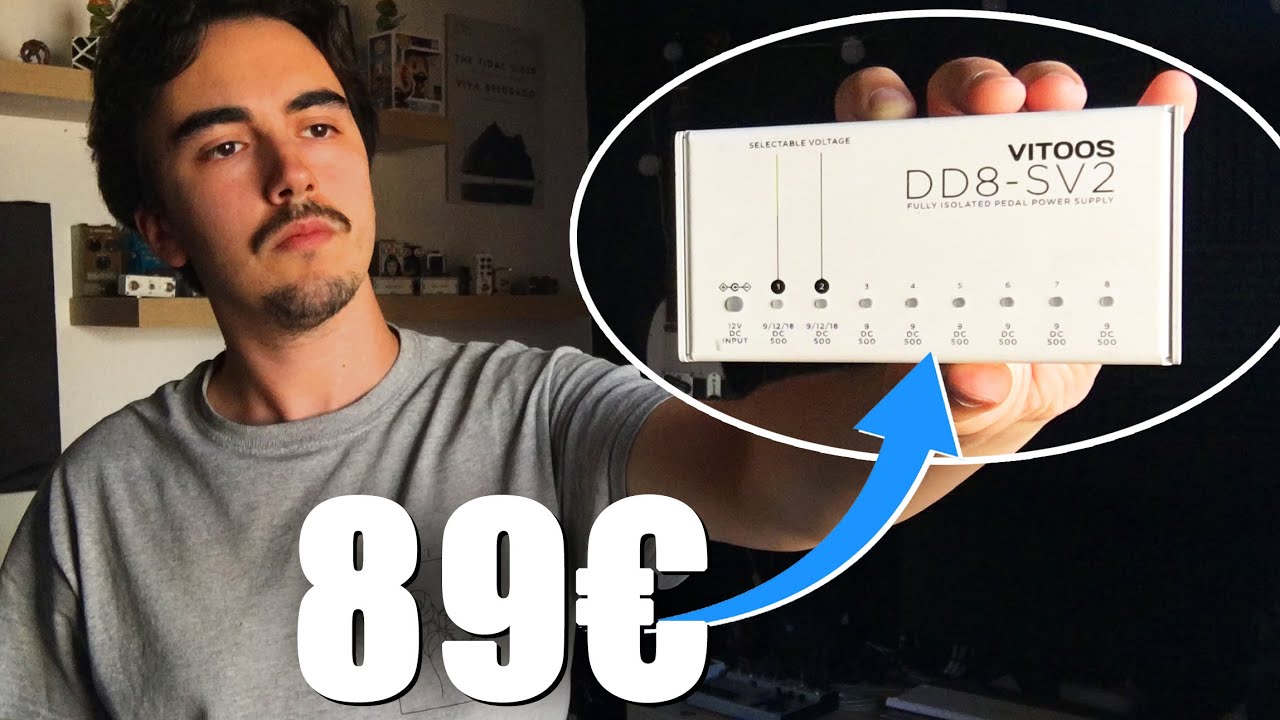 La Mejor Fuente De Alimentación Para Pedales Por Menos De 100€ | VITOOS PSU