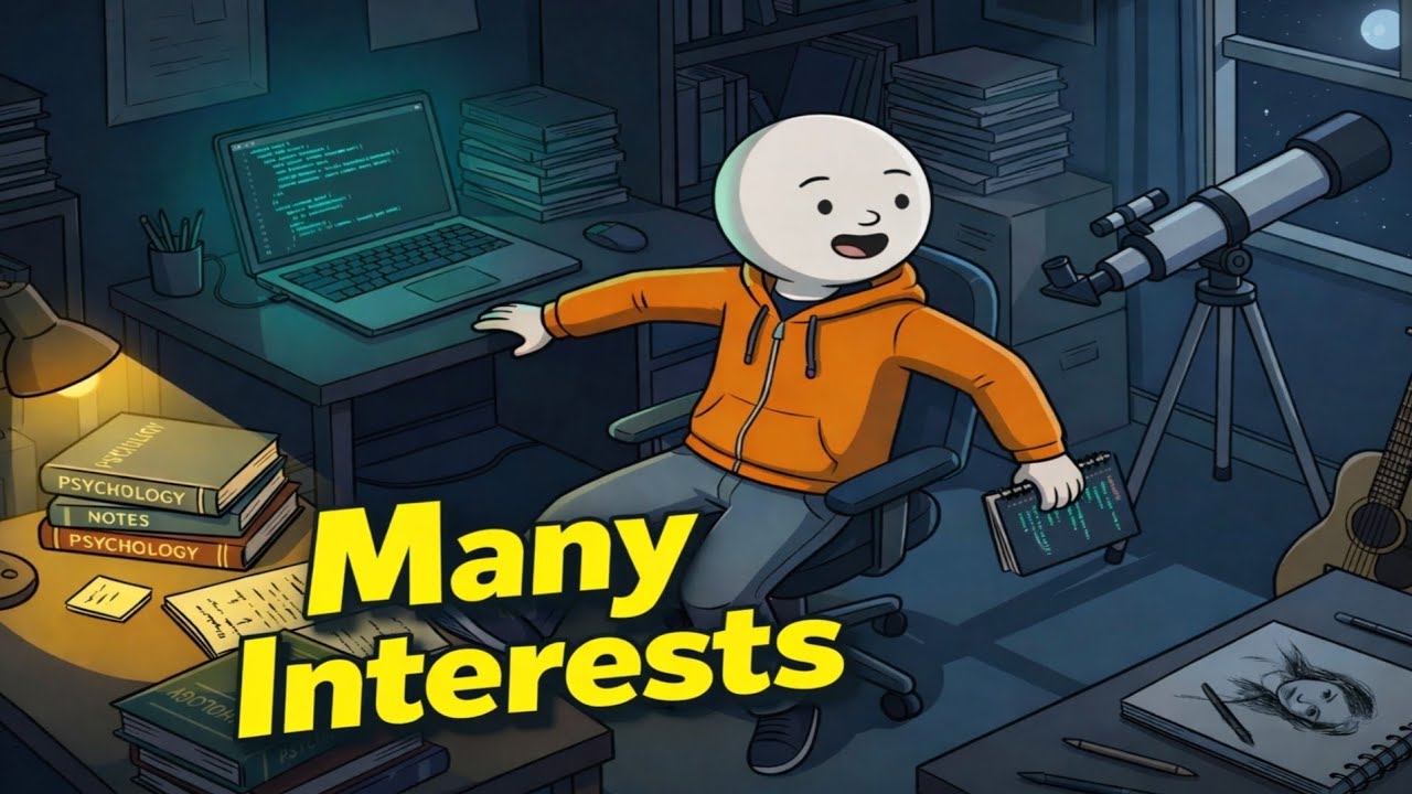 Too Many Interests? The Psychology Behind a Curious Mind