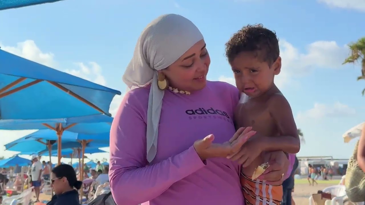 ندي تلتقي بابنها اللي تااه - سلمي دبله جوزها وقعت في البحر !! 