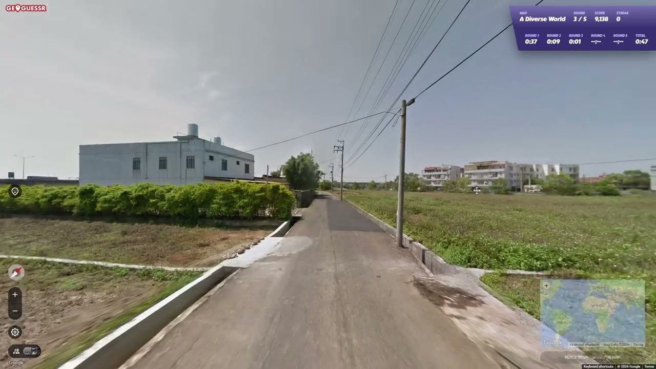 Geoguessr - A Diverse World 21,976 No Move 2 MIN 30 SEC