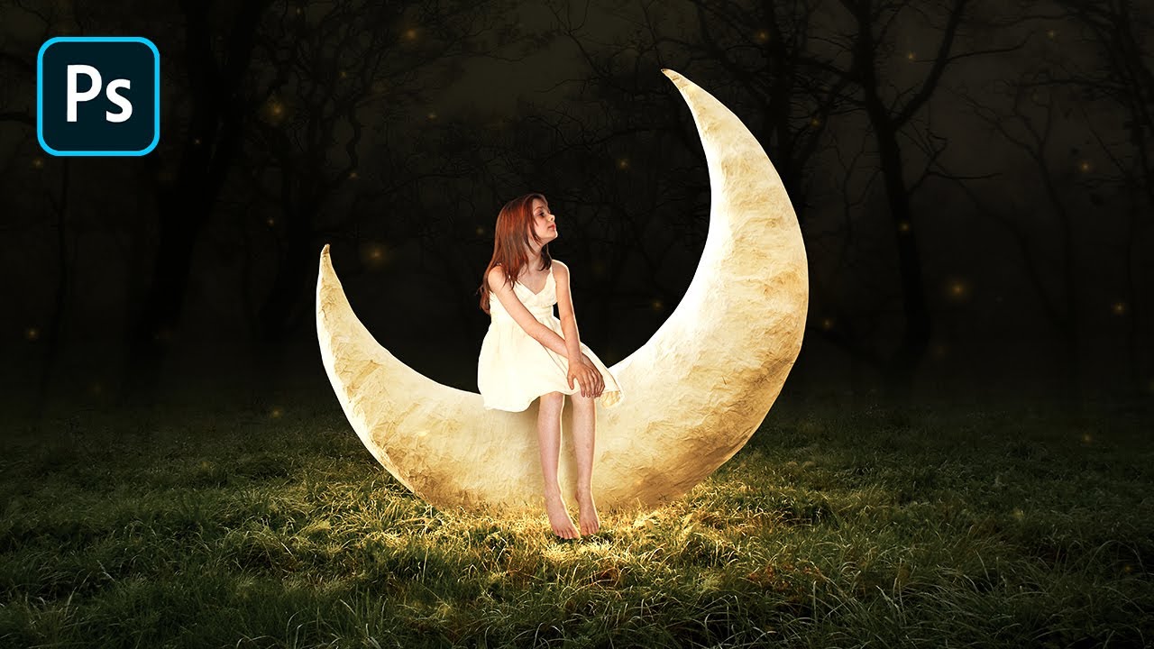 Create a Fantasy Moon Photo Manipulation in Photoshop