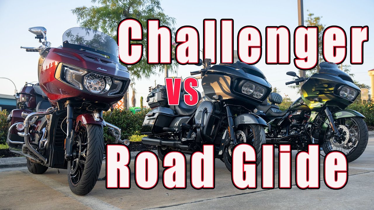 Indian Challenger против Harley Davidson Road Glide — битва за звание короля дистанции